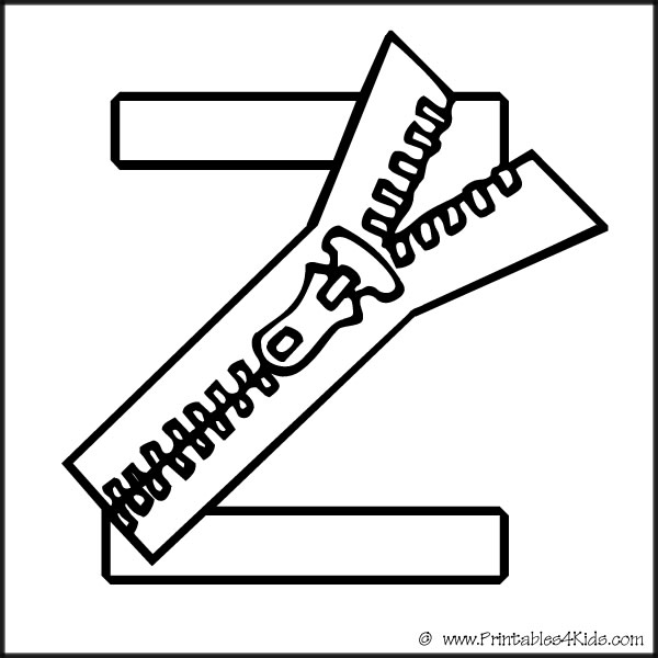 a to z coloring pages for kids - photo #29